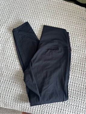 High-Waist Black Leggings